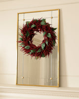 24" Amaranthus Faux Wreath