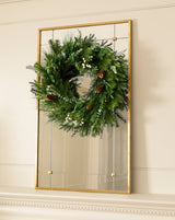 24" Pinecone & Berries Faux Wreath