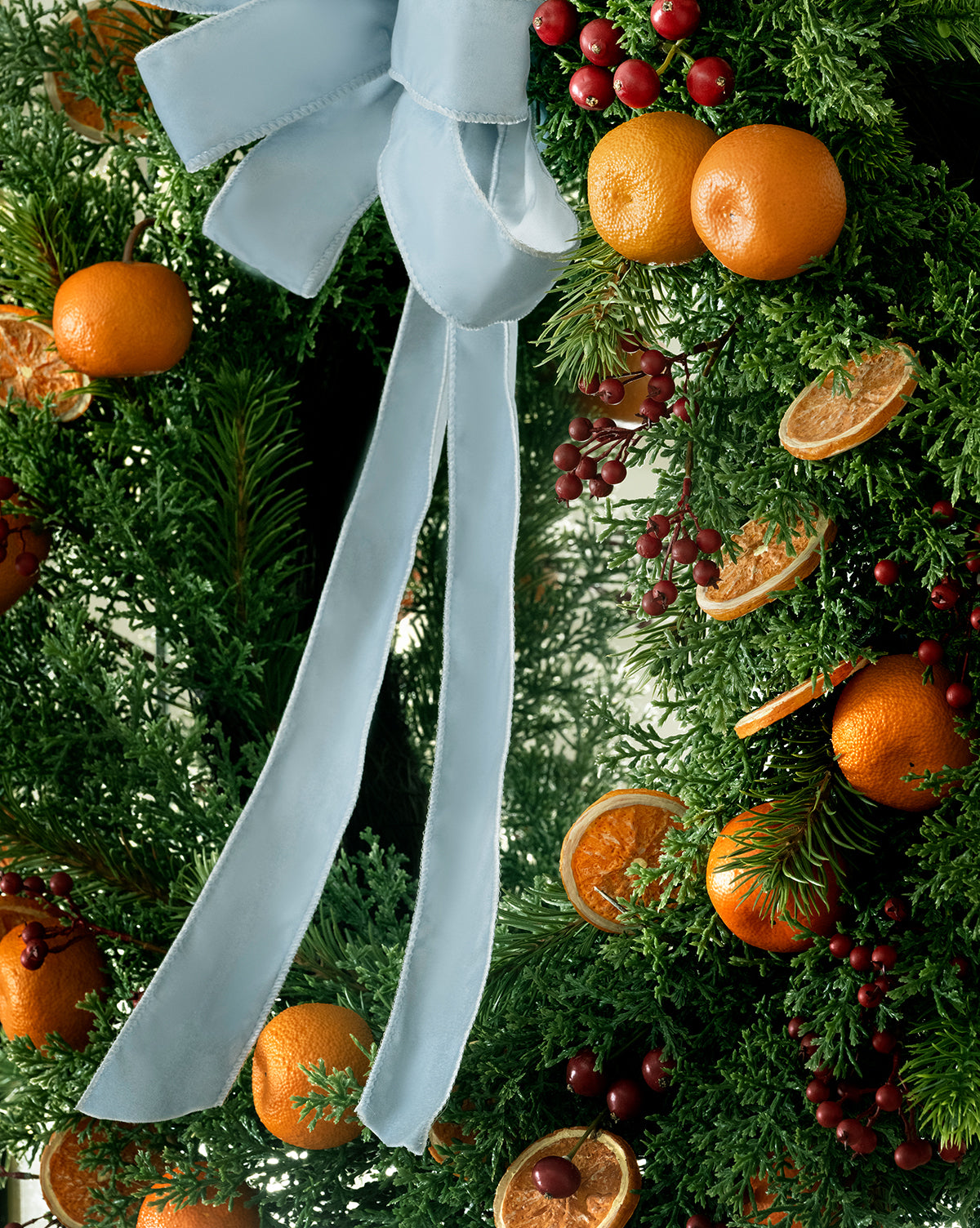 28" Citrus Faux Wreath
