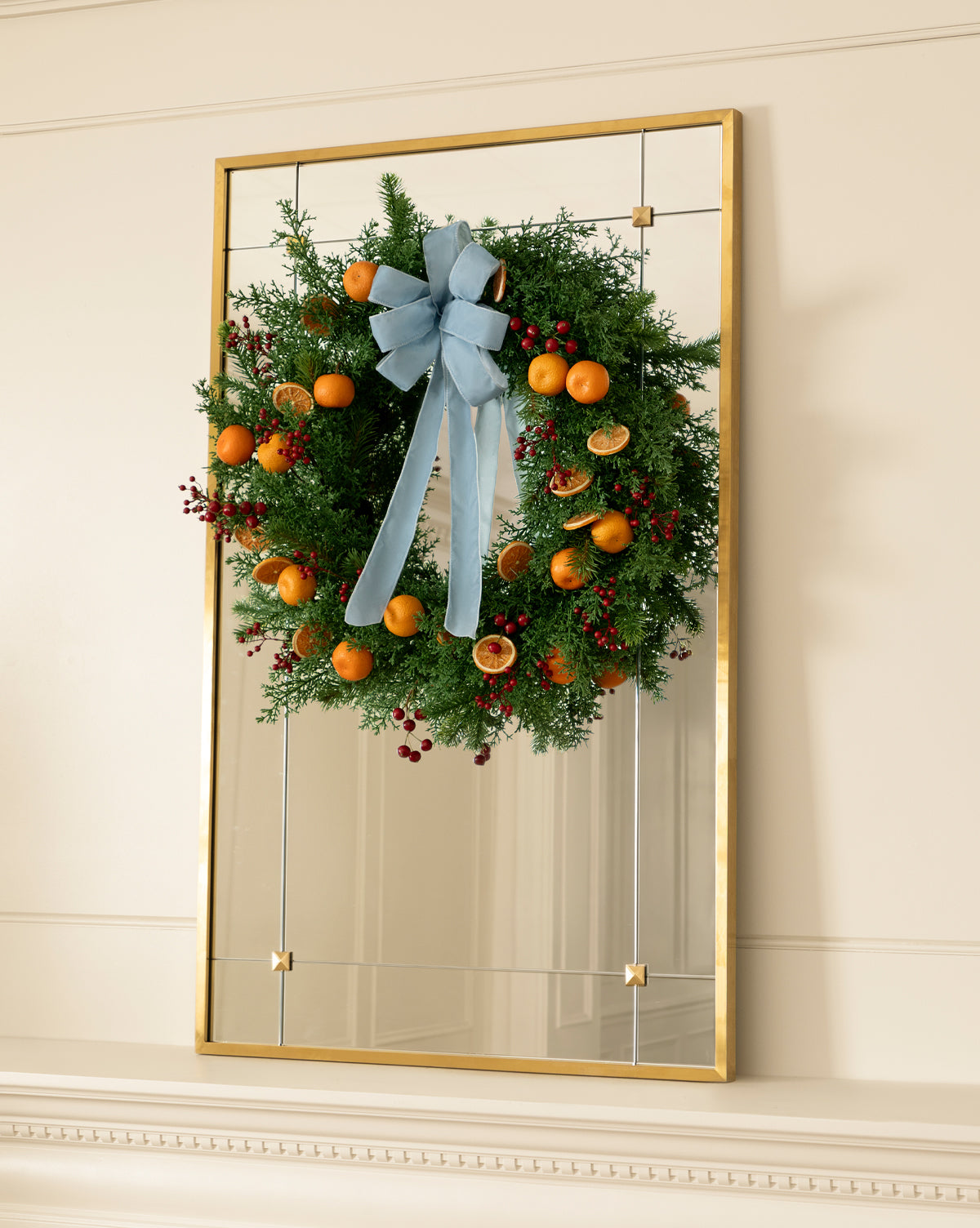 28" Citrus Faux Wreath