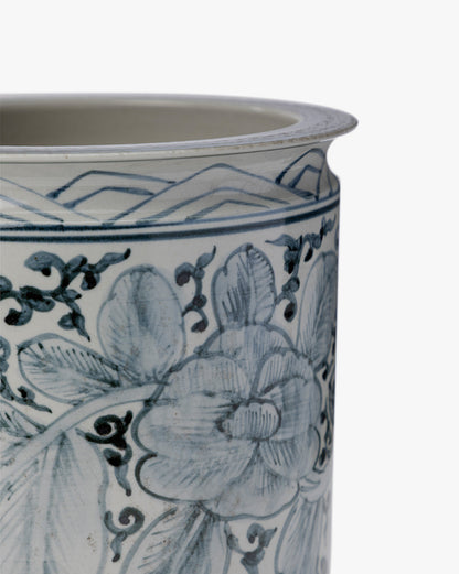 Blue & White Orchid Pot