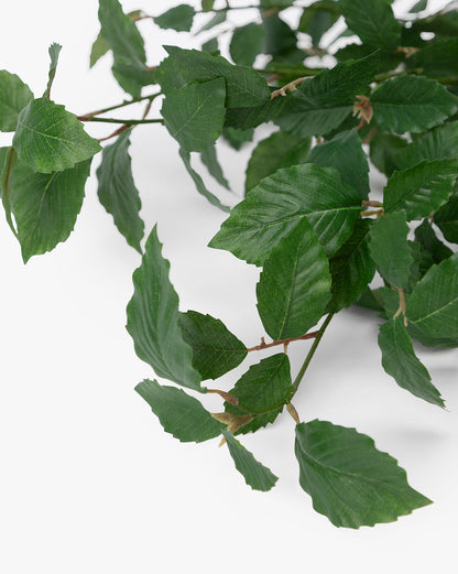 Faux Beech Leaf Branch