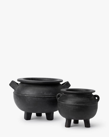 Midnight Cauldron Planter