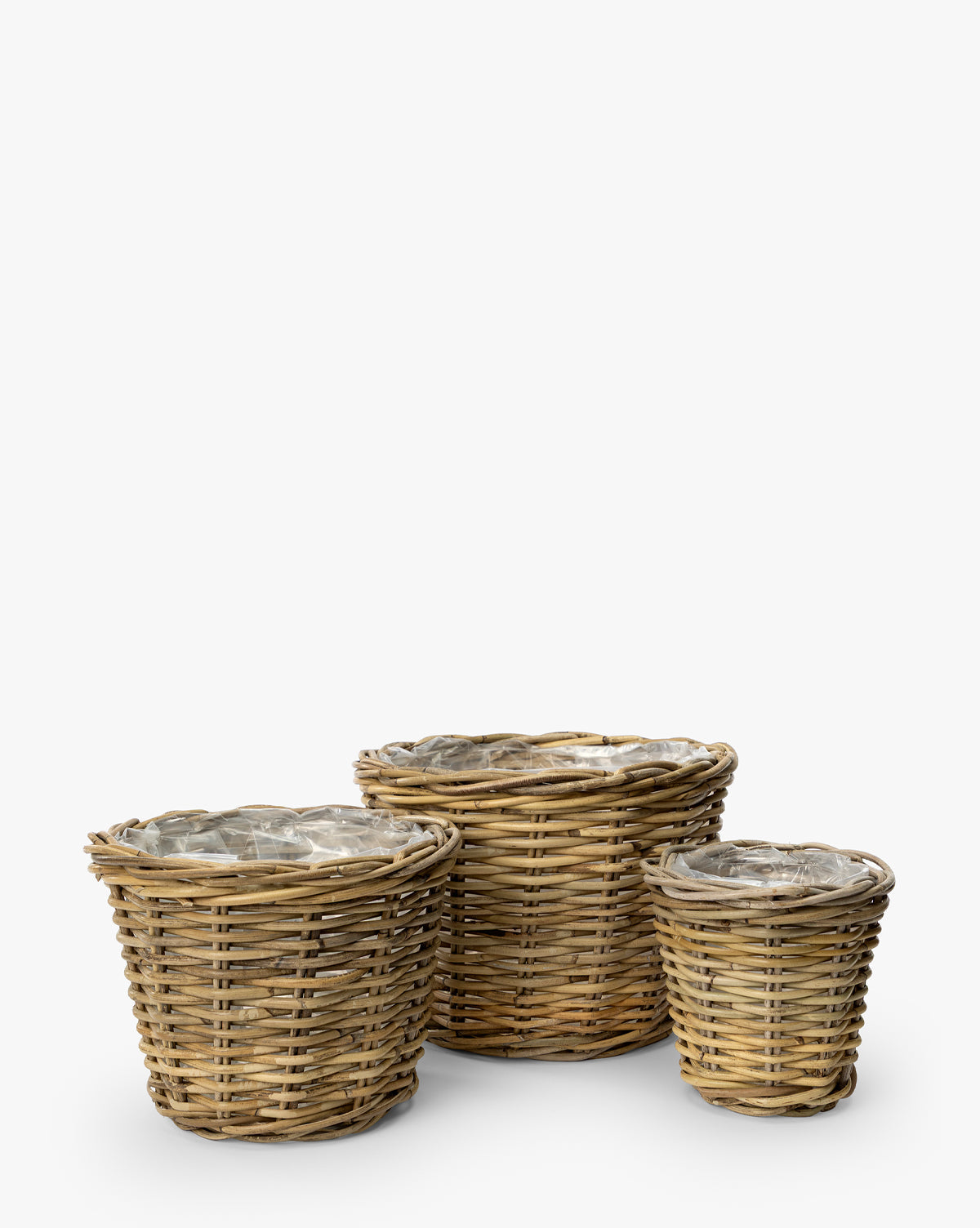 Tapered Basket Planters (Set of 3)